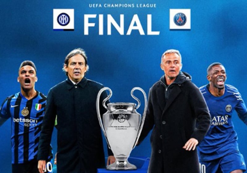 5 Fakta Menarik PSG Vs Inter Milan di Final Liga Champions, I Nerazzurri Dilarang Tengok Tetangga