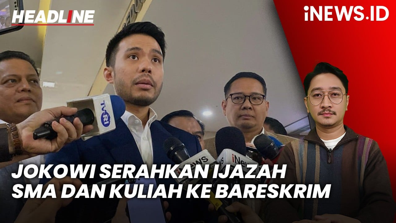 Headline iNEWS.ID: Kuasa Hukum Jokowi Serahkan Ijazah SMA dan Kuliah ke Bareskrim untuk Diuji Keasliannya