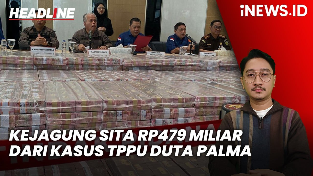 Headline iNEWS.ID: Kejagung Sita Rp479 Miliar dari Kasus TPPU Duta Palma