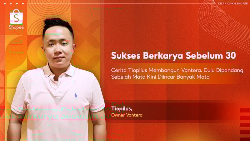 Cerita Tiopilus yang Sukses Berkarya Sebelum 30, Sempat Dipandang Sebelah Mata