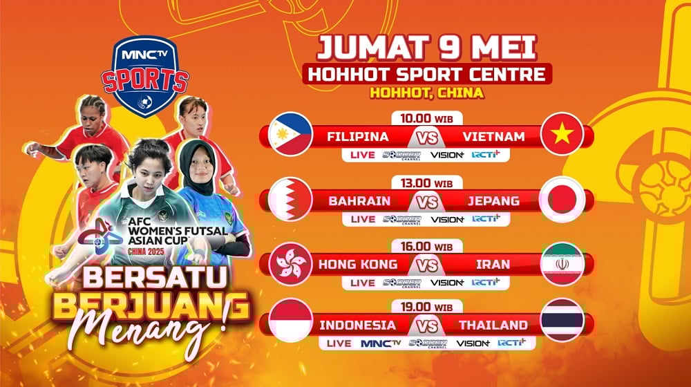 Timnas Futsal Putri Indonesia Bakal Menggila Vs Thailand di Piala Asia Futsal Wanita 2025