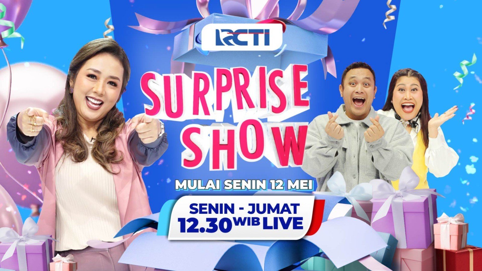 Siang Penuh Tawa dan Kejutan Surprise Show di RCTI Mega Entertainment! Hadir mulai 12.30 WIB