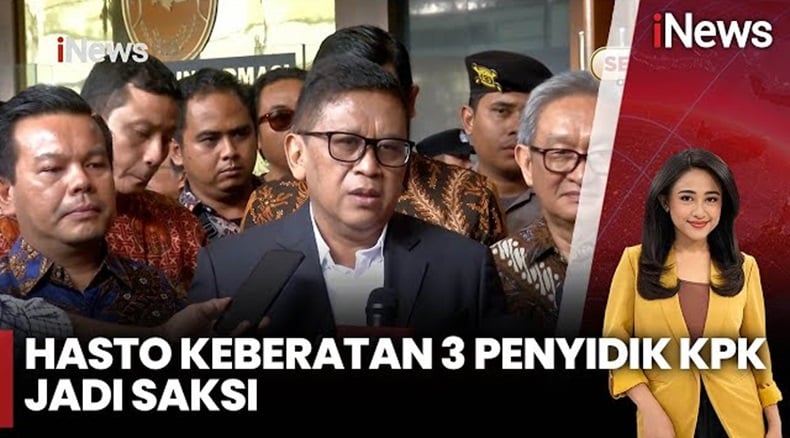 Hasto Keberatan 3 Penyidik KPK Jadi Saksi di Sidang: Kepentingan Politik Sangat Kuat