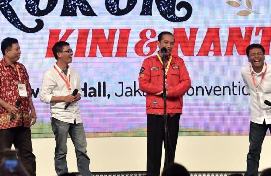Kisah Jokowi Sering Ngutang Makan saat Kuliah, Buka-bukaan di Reuni Akbar Kagama
