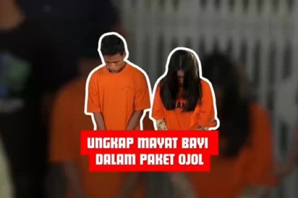 Polisi Tangkap Pengirim Mayat Bayi Lewat Ojol di Medan, Ternyata Kakak Adik Hasil Inses