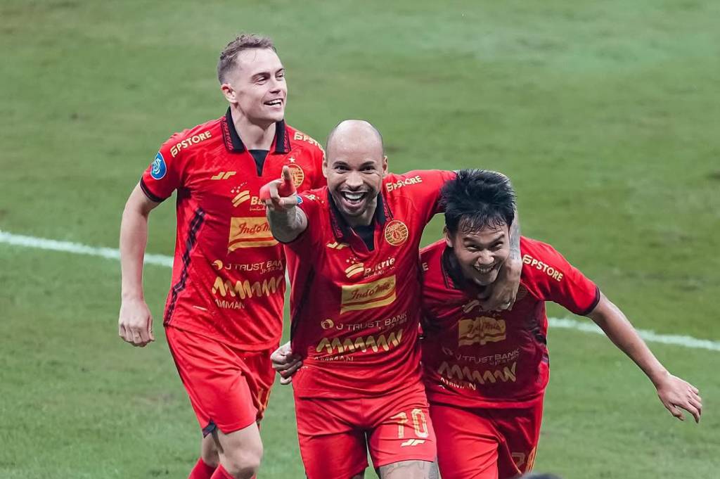 Hasil Persija vs Bali United di Liga 1: Macan Kemayoran Pesta Gol, Gustavo Almeida 2, Witan 1