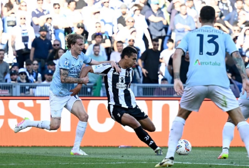 Hasil Lengkap Liga Italia: 10 Pemain Juventus Ditahan Lazio