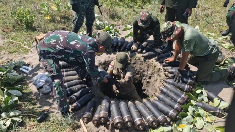 Jenis Amunisi TNI Dimusnahkan di Garut yang Tewaskan 13 Orang, Granat hingga Mortir