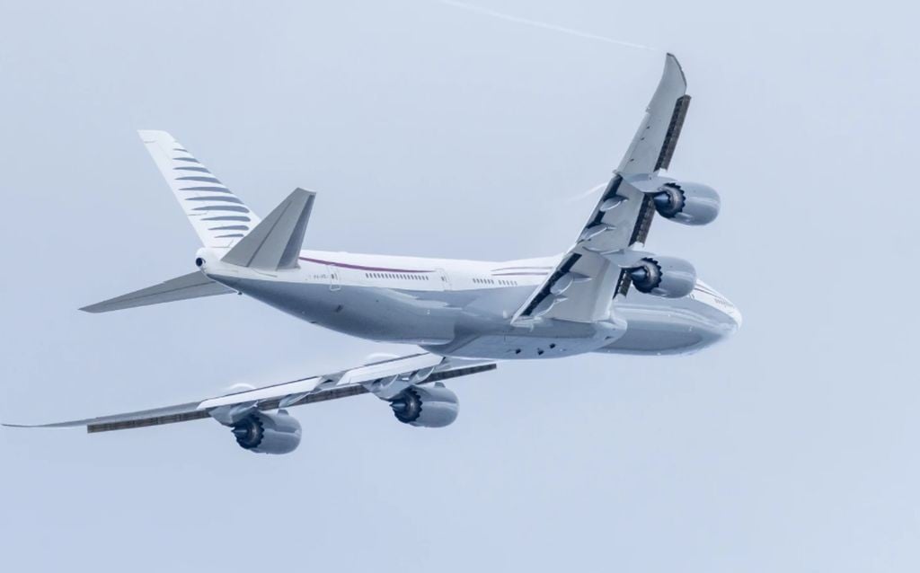 Dapat Hadiah Pesawat Boeing 747-8 dari Qatar, Trump: Gratis!