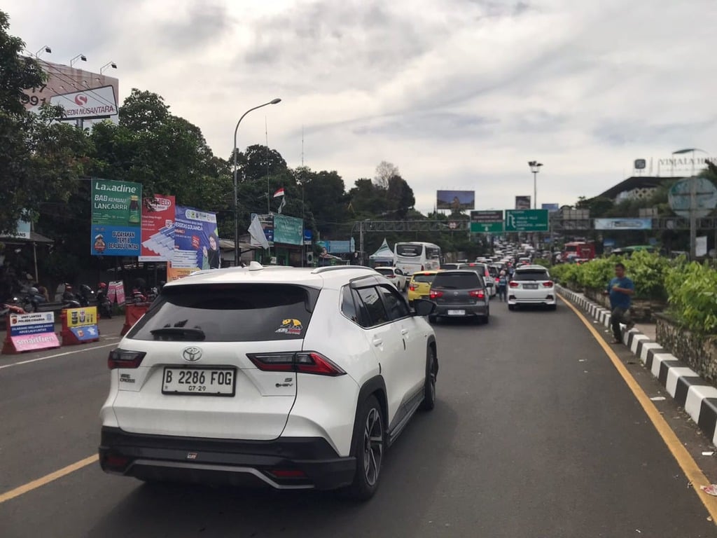 Libur Waisak, One Way arah Arah Puncak Bogor Berlaku Pagi Ini
