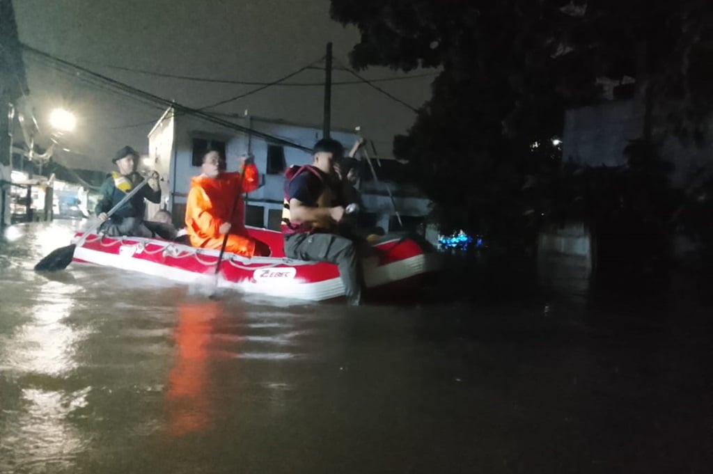 Serpong Utara Tangsel Banjir hingga 1,4 Meter, 160 KK Terdampak
