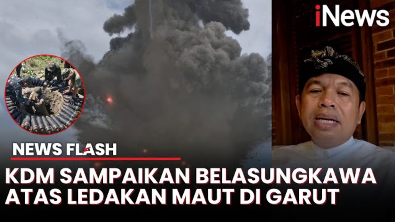 Ledakan Maut di Garut 13 Orang Meninggal, Dedi Mulyadi Ucapkan Duka Mendalam