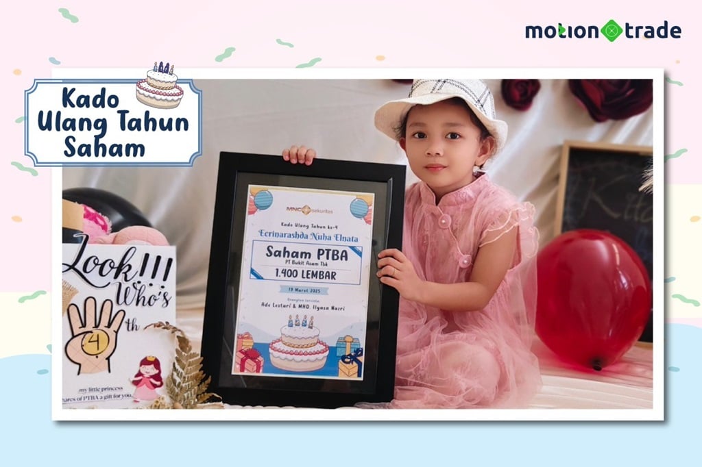 Kado Saham, Cara Baru Investor MNC Sekuritas Tunjukkan Kasih Sayang ke Buah Hati