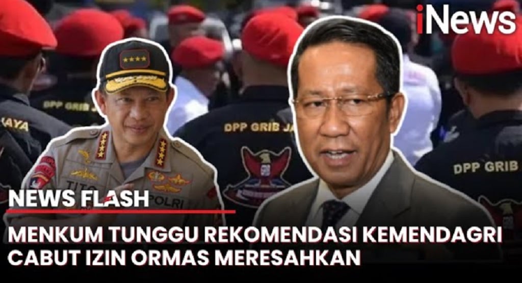 Menkum soal Bekukan Ormas Meresahkan: Tunggu Keputusan Kemendagri