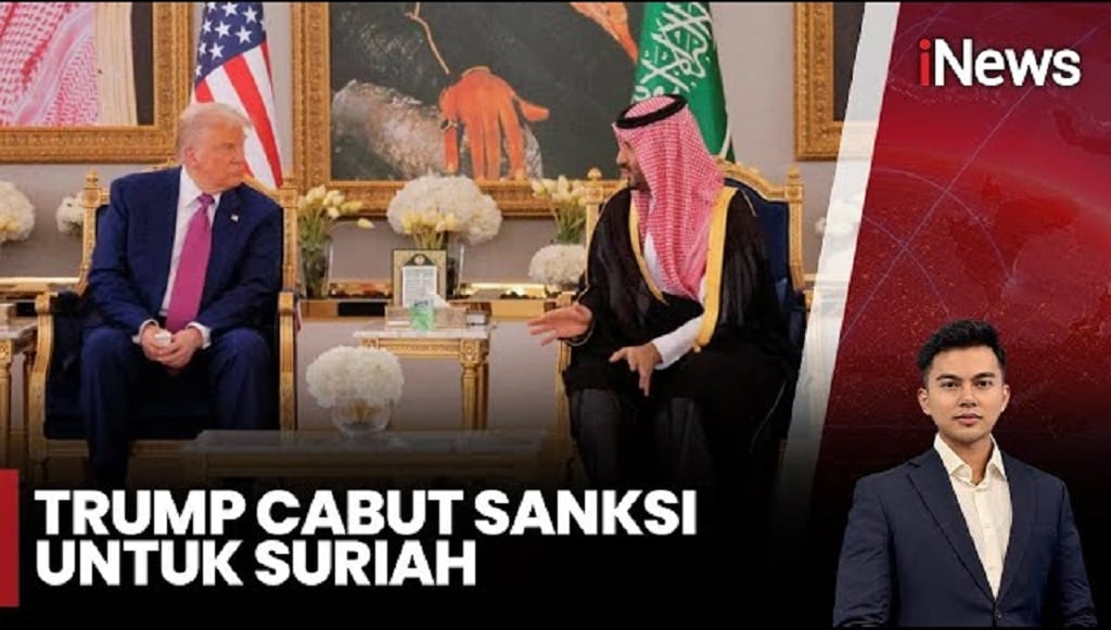 Arab Saudi Investasi hingga 600 Miliar Dolar di AS, Trump Cabut Sanksi Suriah