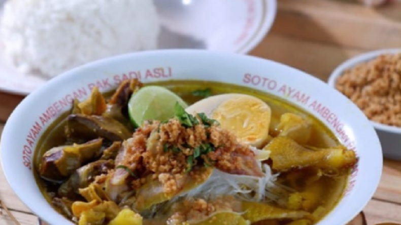 5 Soto Ayam Enak di Surabaya, Nomor 3 Taburan Koya Menambah Kekentalan dan Gurih Kuahnya