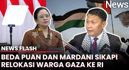 Puan Tolak Relokasi Warga Gaza ke RI, Mardani Ali Sera Tetap Bela Prabowo 