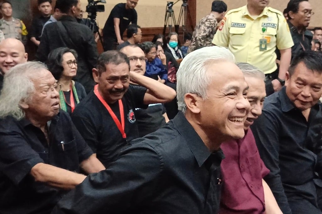 Ganjar, TB Hasanuddin hingga Panda Nababan Hadiri Sidang Hasto Hari Ini