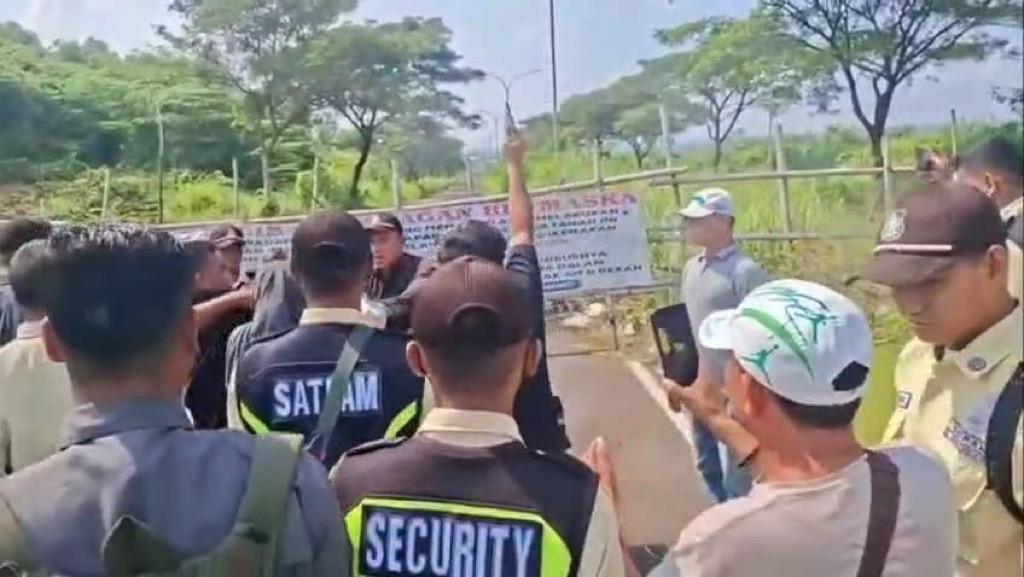 Viral Ahli Waris dan Satpam Proyek di Deltamas Bekasi Bentrok, Diduga terkait Lahan Sengketa