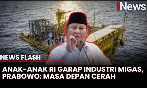 Momen Presiden Prabowo Apresiasi Anak-Anak Negeri Kuasai Teknologi Migas