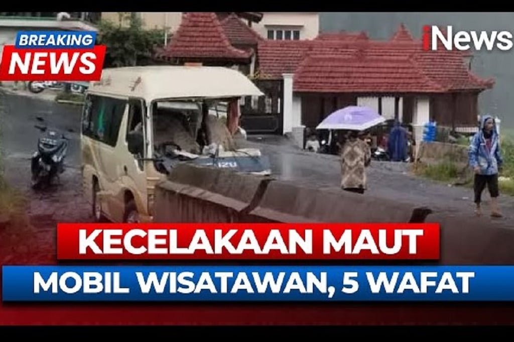 Kronologi Kecelakaan di Tawangmangu Tewaskan 5 Orang, Minibus Hilang Kendali di Turunan