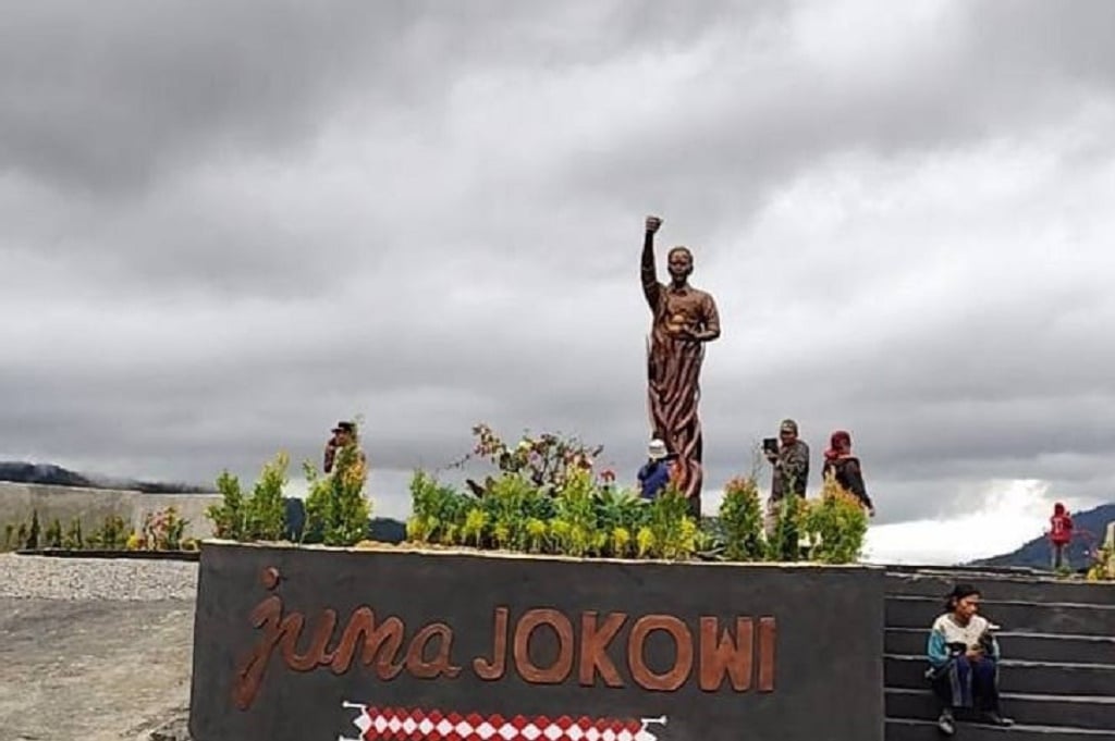 Patung Juma Jokowi Senilai Rp2,5 Miliar, Spesial Dibangun Warga Karo