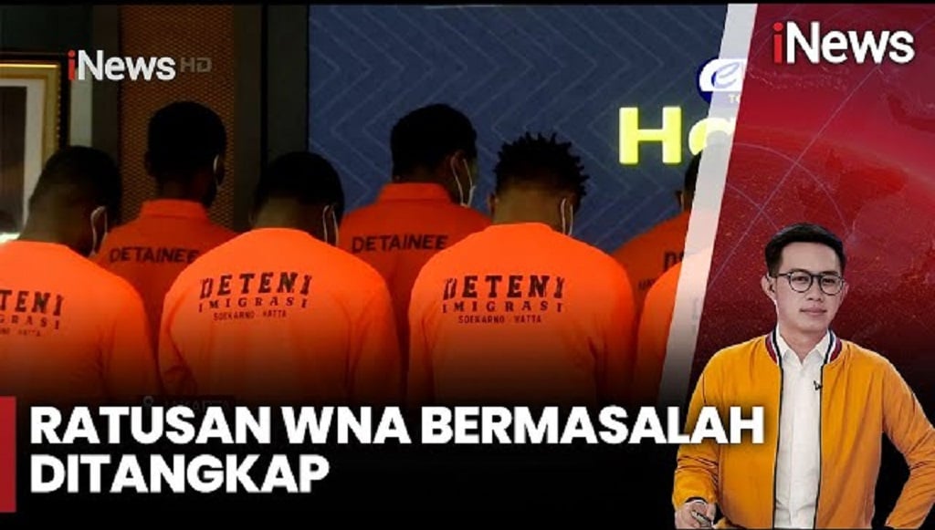 170 WNA Bermasalah Ditangkap Ditjen Imigrasi, Terancam Dideportasi