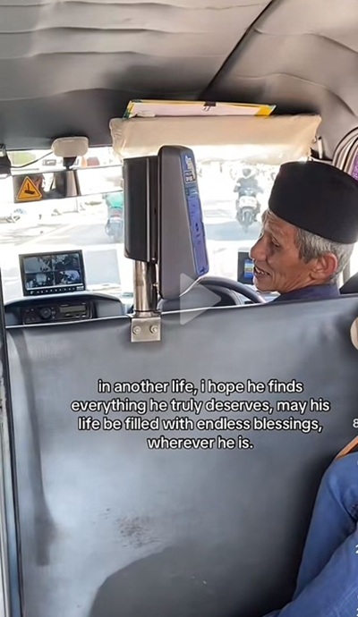 Viral Sopir Jaklingko Ramah dan Sapa Setiap Penumpang, Netizen: Sangat Langka!
