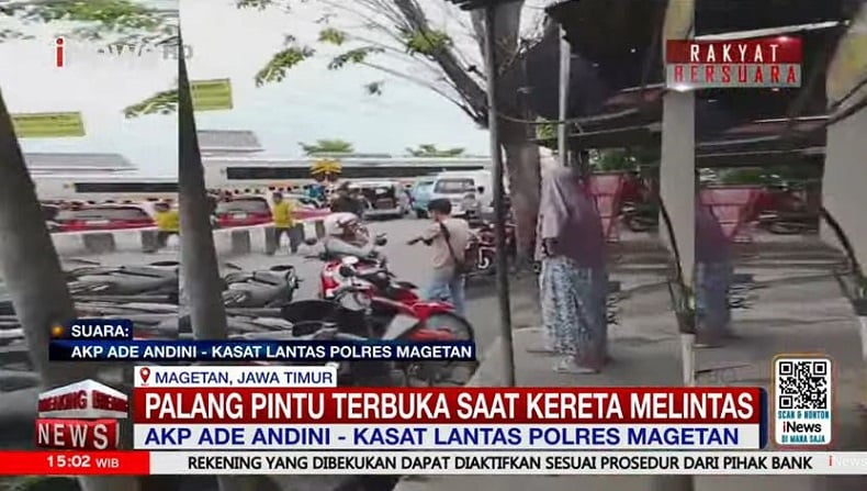 KA Malioboro Ekspres Tabrak 7 Motor Tewaskan 4 Orang, Polisi: Palang Pintu Terbuka saat Kecelakaan