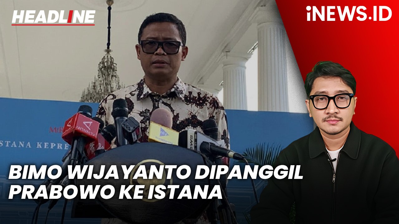 Headline iNEWS.ID: Bimo Wijayanto Dipanggil Prabowo ke Istana, Ada Apa?