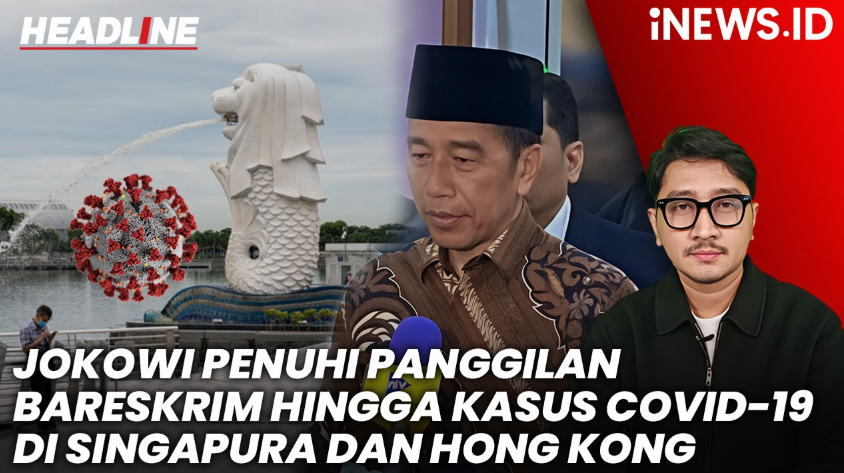 Headline iNews.id: Jokowi Penuhi Panggilan Bareskrim Terkait Kasus Ijazah Palsu hingga Kasus COVID-19 Menggila Lagi 