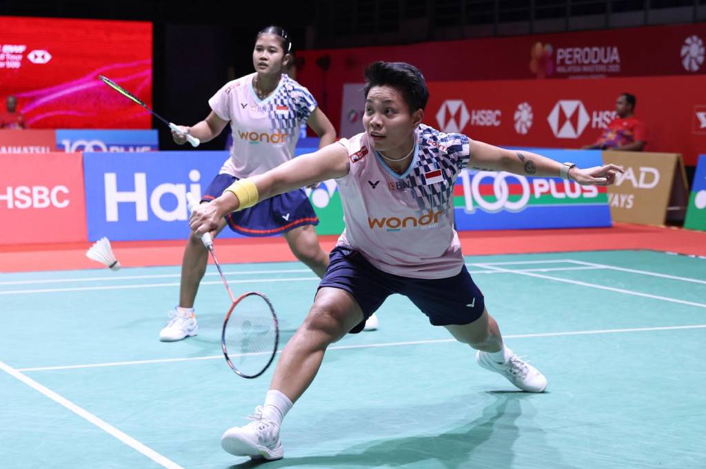 Hasil Malaysia Masters 2025: Apriyani/Febi ke Babak 16 Besar usai Taklukan Wakil China
