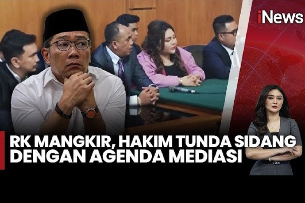 Ridwan Kamil Mangkir dari Persidangan, Begini Ekspresi Kekecewaan Lisa Mariana