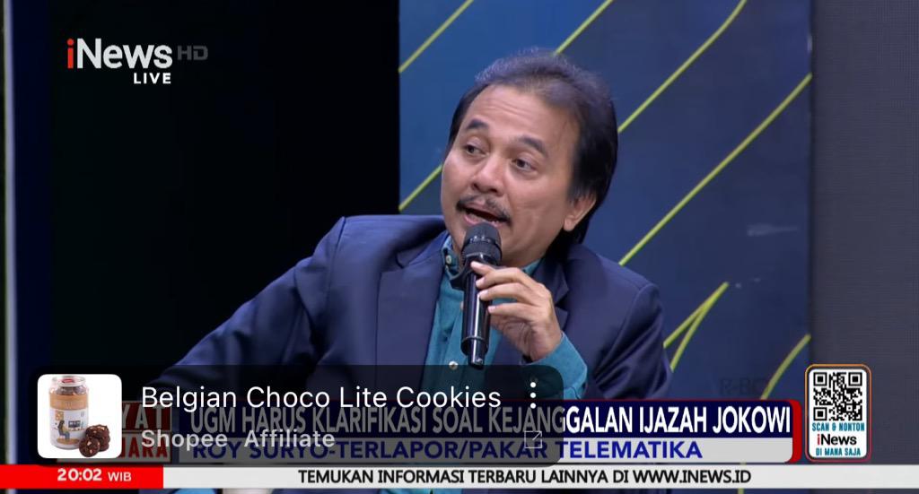 Roy Suryo Tuding UGM Ubah Data Dekan demi Ijazah Jokowi