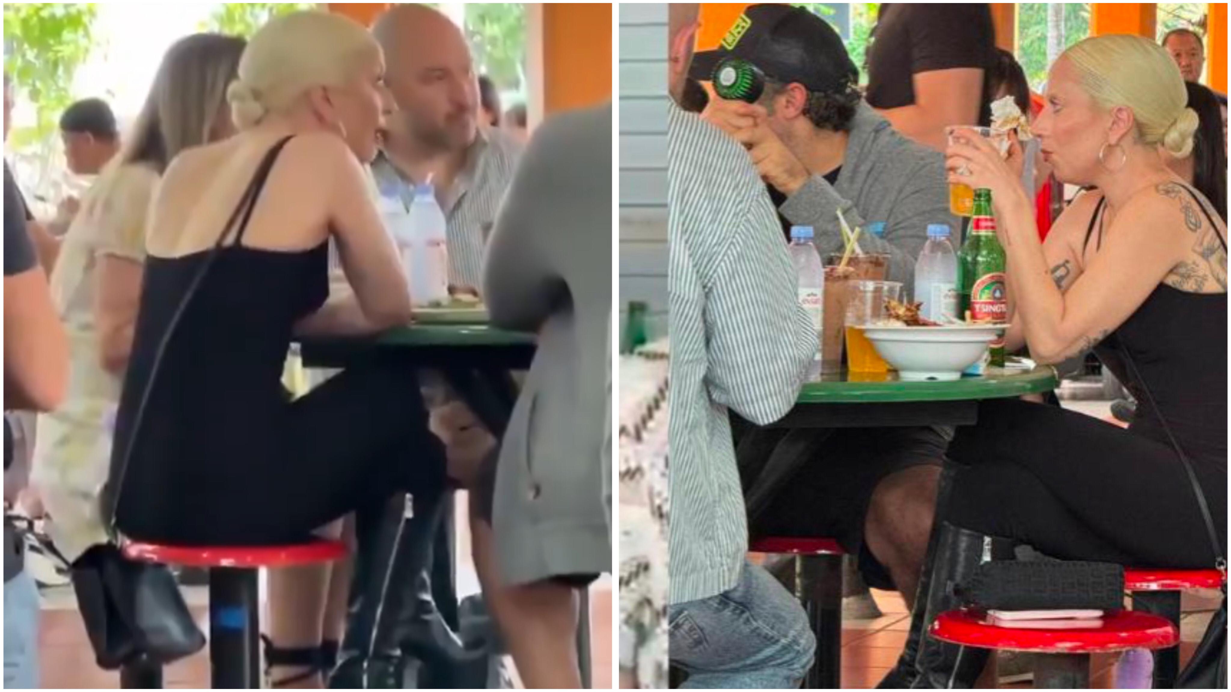 Viral Lady Gaga Terciduk Makan Jajanan Kaki Lima di Singapura, Netizen: Mirip Warlok Banget! 