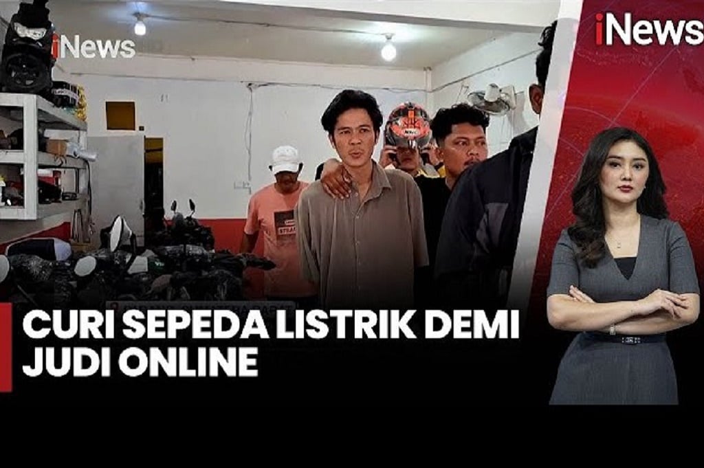 Dramatis! Aksi Kejar-kejaran Warnai Penangkapan Pencuri 4 Sepeda Listrik di Padang