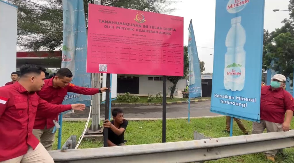 Kejagung Sita Rest Area KM 21B Tol Jagorawi Milik Terdakwa Kasus Korupsi Timah