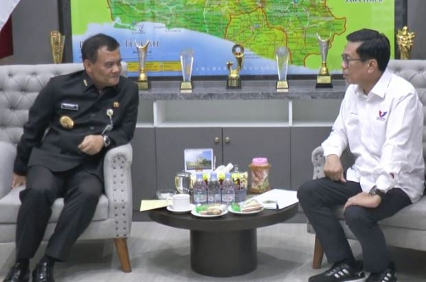 Silaturahmi dengan Gubernur Jateng, Partai Perindo Siap Kolaborasi Majukan Daerah