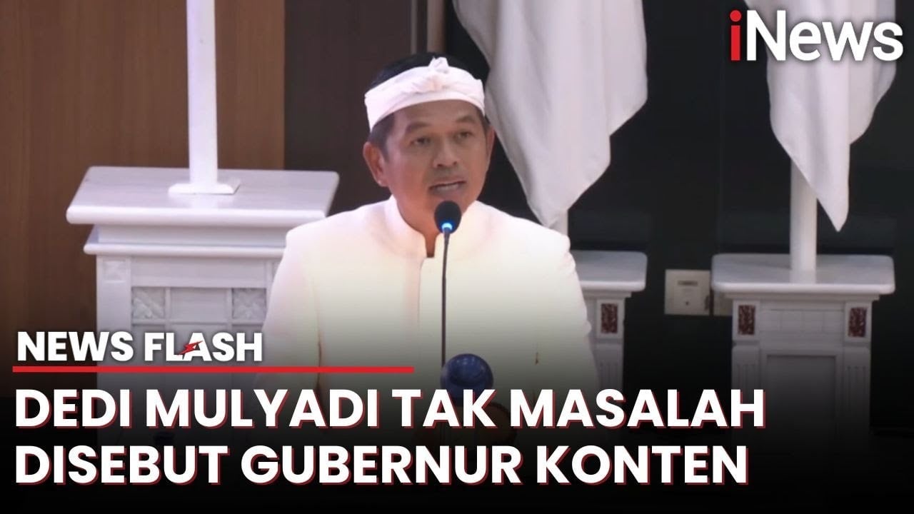 Disindir Gubernur Konten, Dedi Mulyadi: Saya Selesaikan Masalah Bukan Pencitraan
