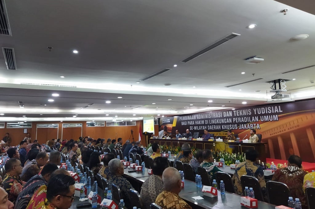 Ketua MA: Hakim juga Manusia. tapi Jangan Jadi Setan Semua