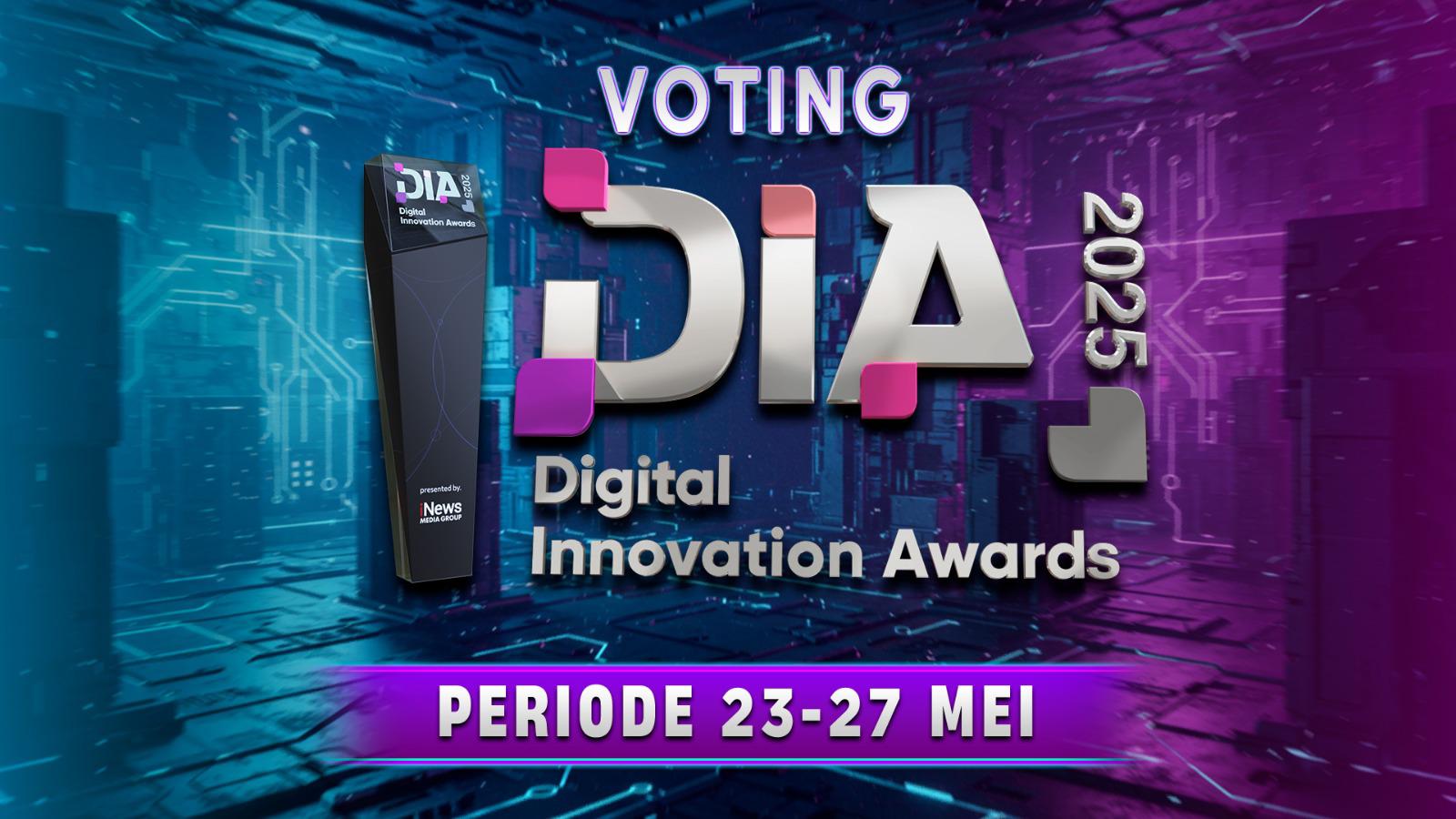 Dukung Kreator Konten Favoritmu di Digital Innovation Awards 2025, Vote Sekarang di iNews!