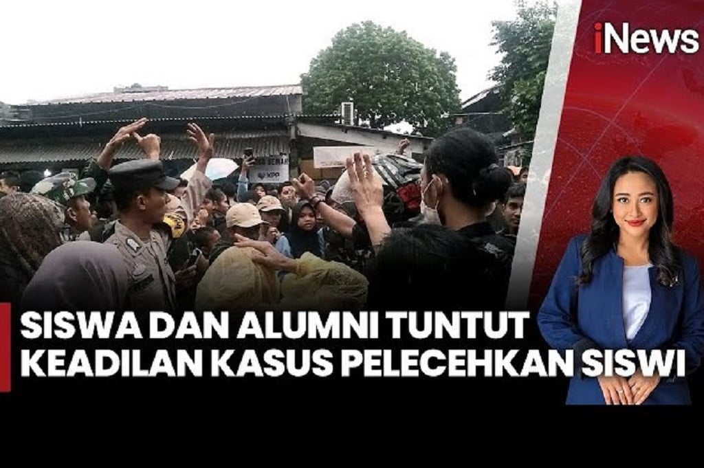Siswa hingga Alumni SMP di Depok Unjuk Rasa Tuntut Keadilan Kasus Pelecehan Siswi