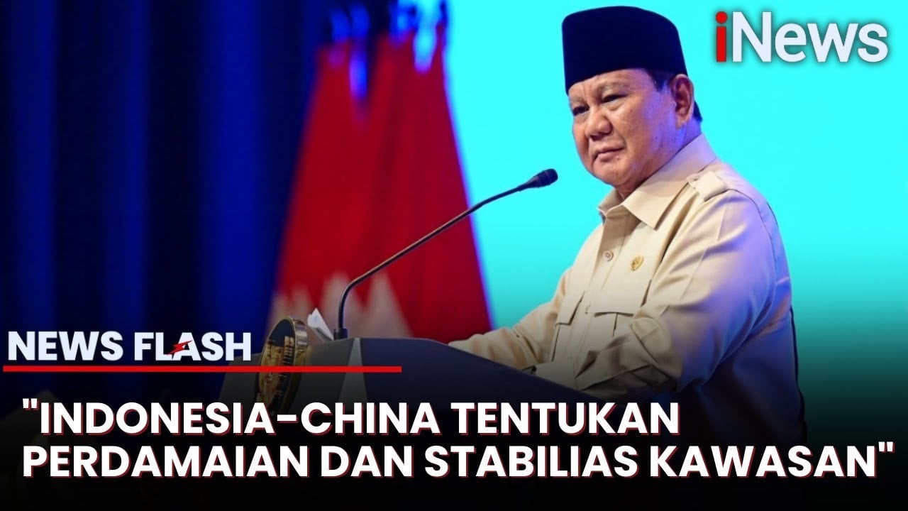 Prabowo: Tiongkok Mitra Penting, Perdagangan Melebihi 130 Miliar Dolar tiap Tahun