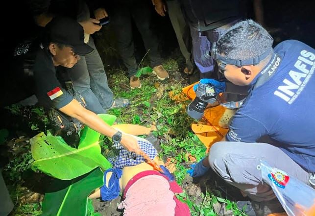 Lampung Selatan Geger, Wanita Muda Ditemukan Tewas Tanpa Celana dan Tangan Terikat