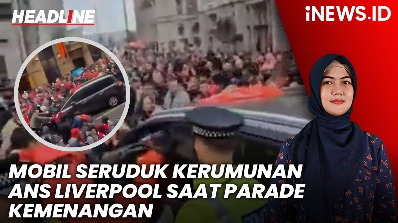 Mobil Seruduk Kerumunan Fans Liverpool saat Parade Kemenangan, 47 Orang Luka-Luka