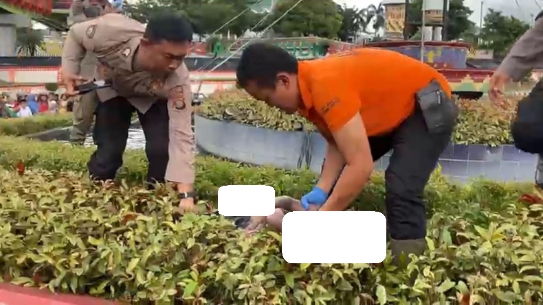 Terungkap Identitas Mayat Pria Ditemukan Mengapung di Kolam Air Mancur Lampung