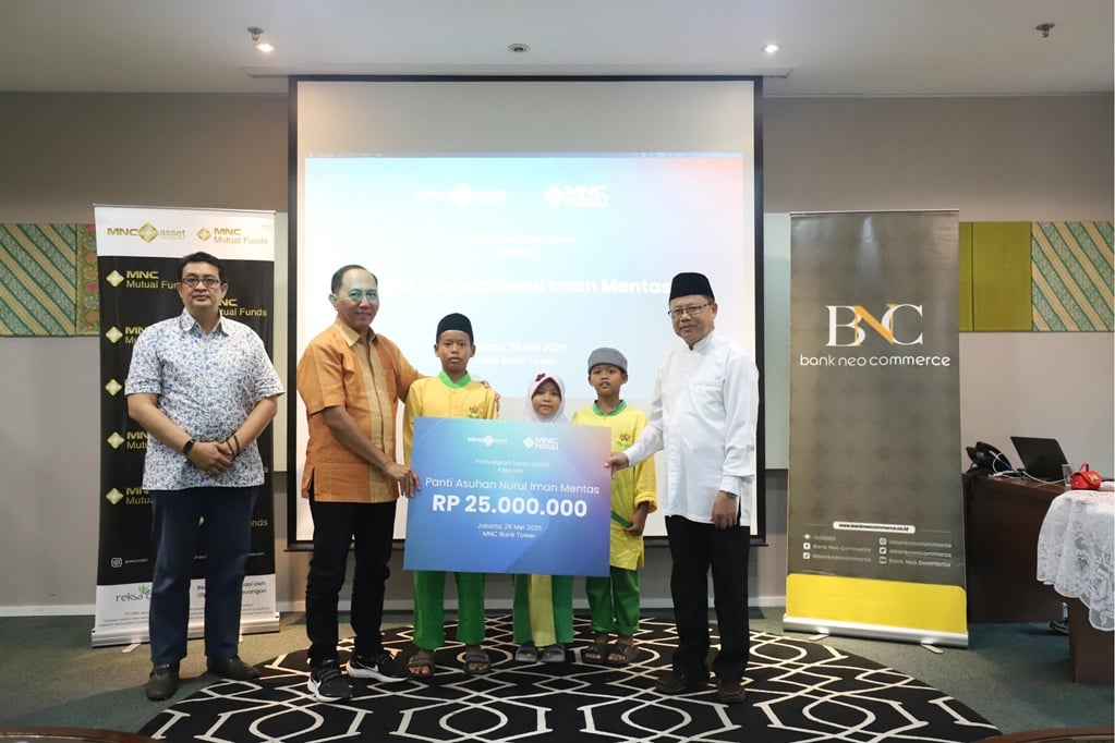 MNC Asset Management Salurkan Dana Sosial ke Panti Asuhan lewat MNC Peduli