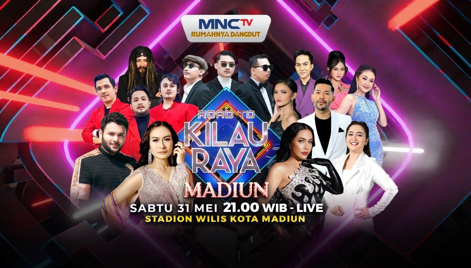 MNCTV Kembali Gelar Road to Kilau Raya Madiun, Kolaborasi Spektakuler Musik, Budaya, dan Hiburan di Stadion Willis