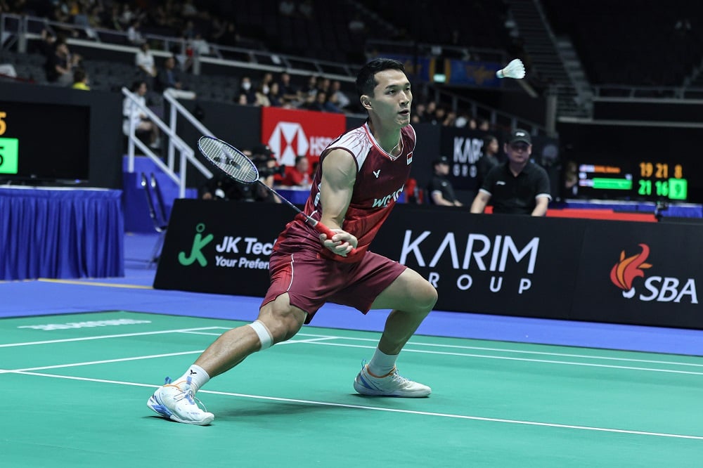 Jonatan Christie Justru Mengeluh usai Lolos ke 16 Besar Singapore Open 2025