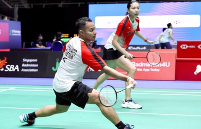 Hasil Singapore Open 2025: Rehan/Gloria Menang, 5 Wakil Indonesia ke 16 Besar